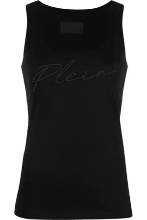 Philipp Plein Tanktop mit Logo-Stickerei
