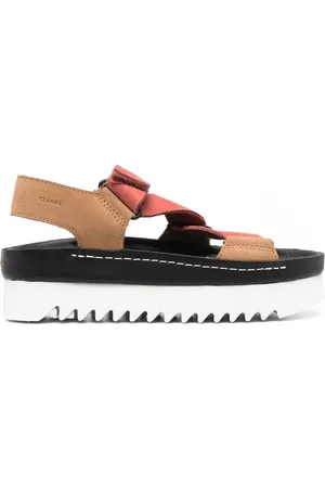 Clarks Sandalen mit geriffelter Sohle