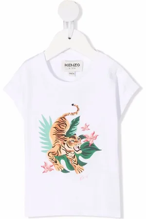 Kenzo T-Shirt mit Tiger-Print