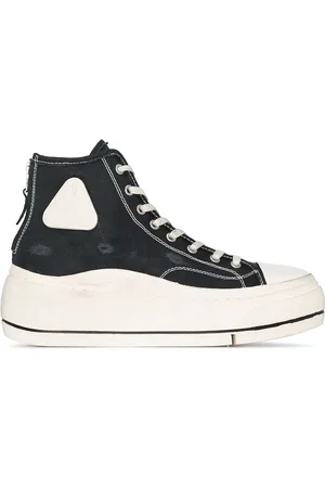 R13 High-Top-Sneakers mit dicker Sohle