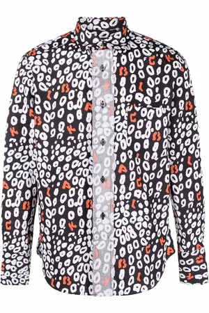 Comme des Garçons Hemd mit Leoparden-Print