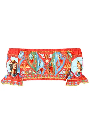 Dolce & Gabbana Schulterfreies Cropped-Top