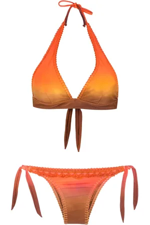 AMIR SLAMA Bestickter Bikini