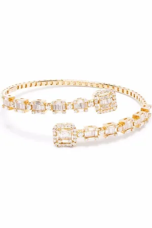 MONAN 18kt Gelbgoldarmspange mit Diamanten