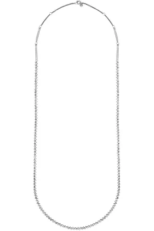 ALINKA 18kt Amalfi Weißgoldhalskette mit Diamanten
