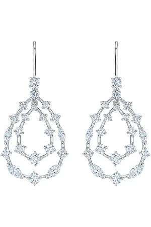 Kwiat 18kt Weißgoldohrringe mit Diamanten