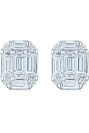 Kwiat 18kt Weißgoldohrstecker mit Diamanten