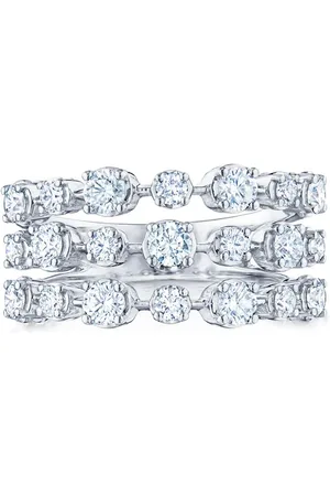 Kwiat 18kt Weißgoldring mit Diamanten
