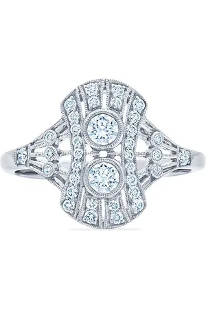 Kwiat 18kt Weißgoldring mit Diamanten