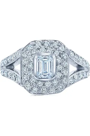 Kwiat 18kt Weißgoldring mit Diamanten
