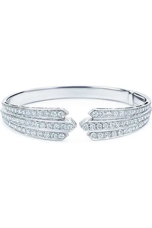 Kwiat 18kt Cascade Weißgoldarmspange mit Diamanten