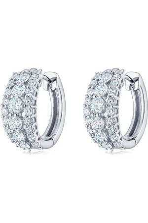 Kwiat 18kt Weißgoldohrringe mit Diamanten