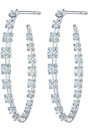 Kwiat 18kt Weißgoldohrringe mit Diamanten