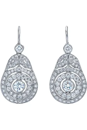 Kwiat 18kt Weißgoldohrringe mit Diamanten