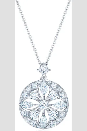Kwiat 18kt Weißgoldhalskette mit Diamanten