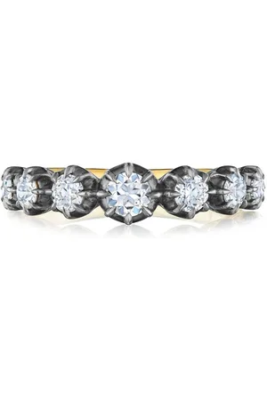 Fred Leighton 18kt Rotgoldring mit Diamanten