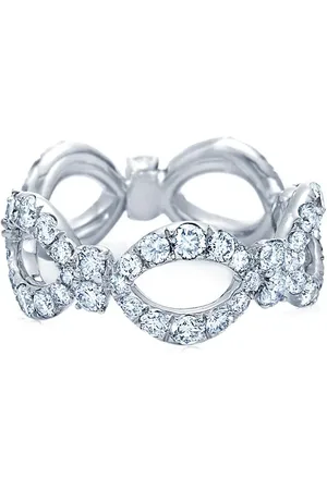 Kwiat 18kt Jasmine Weißgoldring mit Diamanten