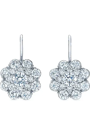 Kwiat 18kt Weißgoldohrringe mit Diamanten