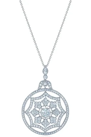 Kwiat 18kt Weißgoldhalskette mit Diamanten