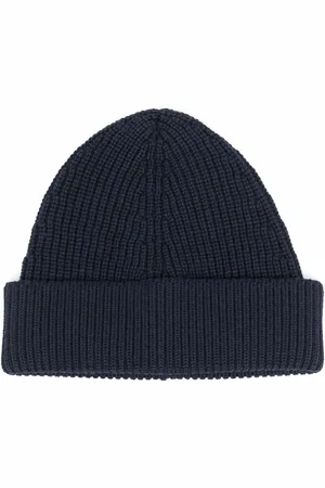 Maison Margiela Gerippte Strickmütze