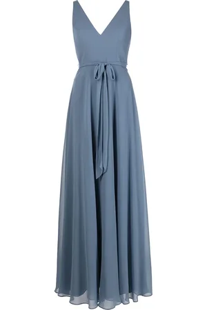Marchesa Notte Robe mit V-Ausschnitt