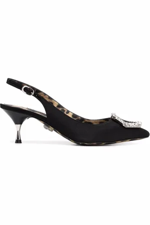 Philipp Plein Spitze Crystal Hexagon Pumps