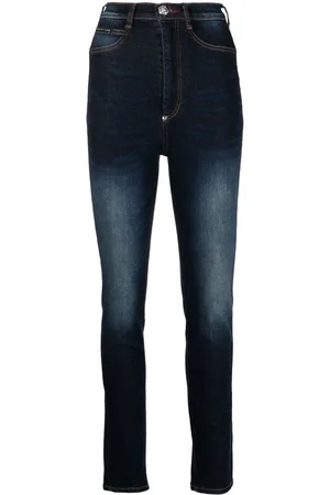 Philipp Plein Jeggings mit Stone-Wash-Effekt