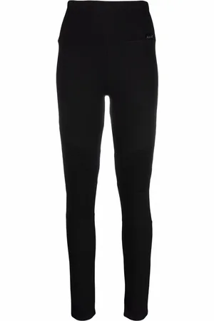 Philipp Plein Biker-Leggings mit gerippten Einsätzen