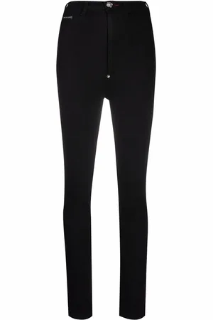Philipp Plein Jeggings mit hohem Bund