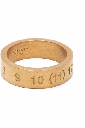 Maison Margiela Ring mit eingravierten Nummern