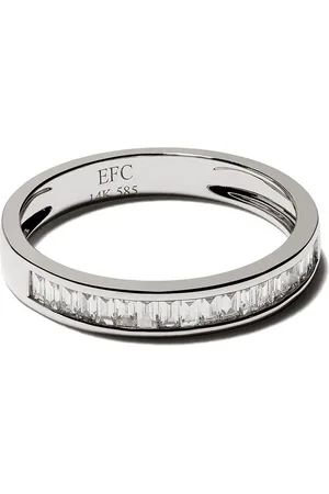 EF Collection 14kt Weißgoldring