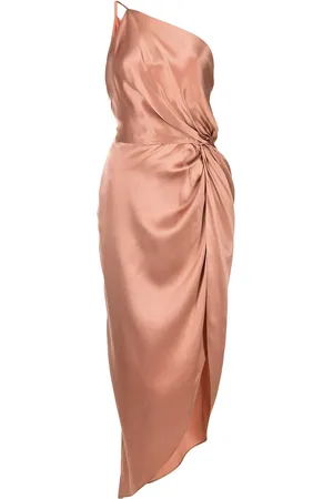 Michelle Mason Seidenkleid mit Knoten
