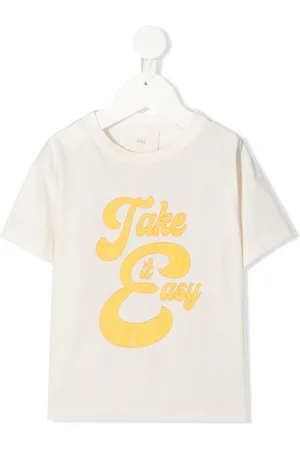 KNOT T-Shirt mit "Take it Easy"-Print