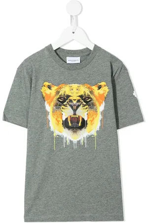MARCELO BURLON T-Shirt mit Tiger-Print