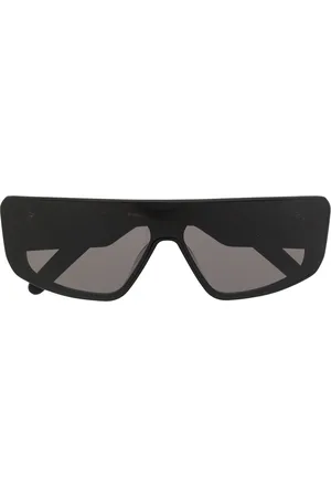 Rick Owens Sonnenbrille mit flacher Oberseite