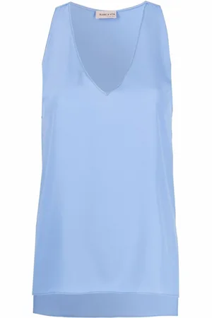 BLANCA Top mit V-Ausschnitt
