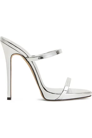 Giuseppe Zanotti Sandalen im Metallic-Look
