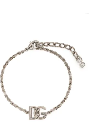 Dolce & Gabbana Kettenarmband mit Logo-Schild