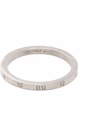 Maison Margiela Ring mit gravierten Nummern