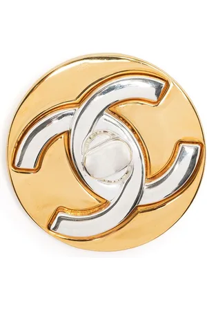 CHANEL 1997 Brosche mit CC