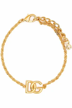 Dolce & Gabbana Kordelkettenarmband mit DG