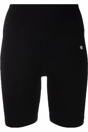 ANINE BING Radlerhose mit Logo-Print