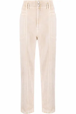 Marant Etoile Gerade High-Rise-Jeans