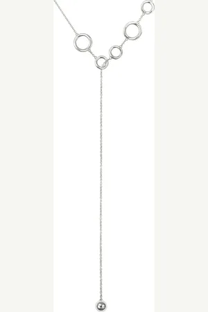 Christofle Idole Halskette mit fünf Ringen