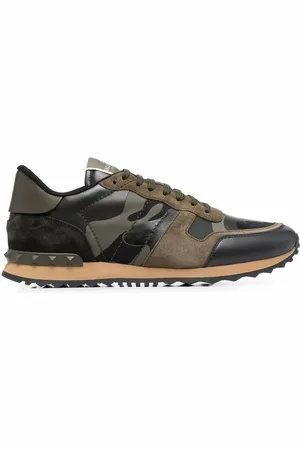VALENTINO GARAVANI Rockrunner Sneakers mit Camouflage-Print