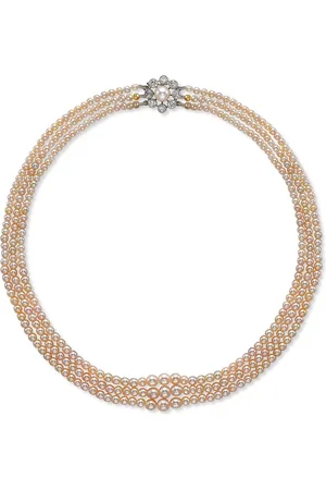 Pragnell 18kt Weißgoldhalskette