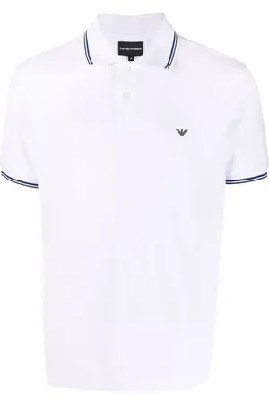 Emporio Armani Poloshirt mit Logo-Print