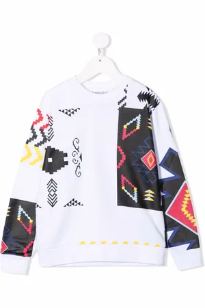 MARCELO BURLON Sweatshirt im Patchwork-Look