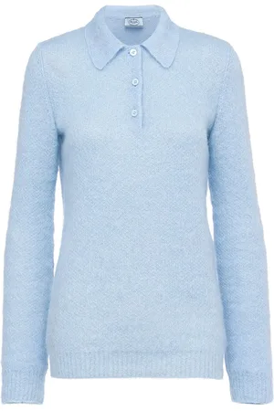 Prada Gestricktes Poloshirt