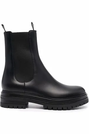 Gianvito Rossi Chelsea-Boots mit breiter Sohle